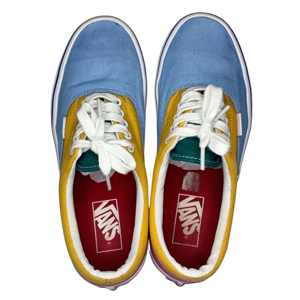 Vans | Unisex | Multicolor Block Canvas Skate Sne… - image 5